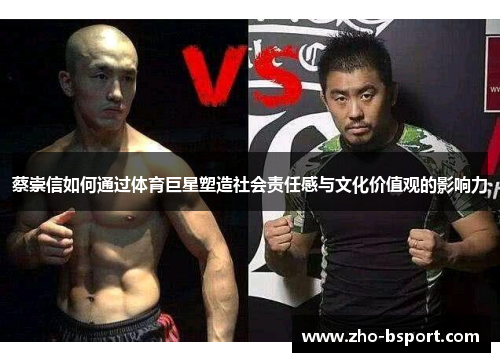 蔡崇信如何通过体育巨星塑造社会责任感与文化价值观的影响力